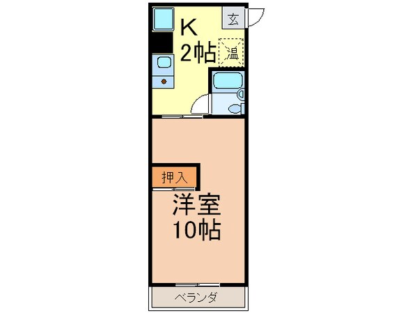 池下デュ－ゼの物件間取画像